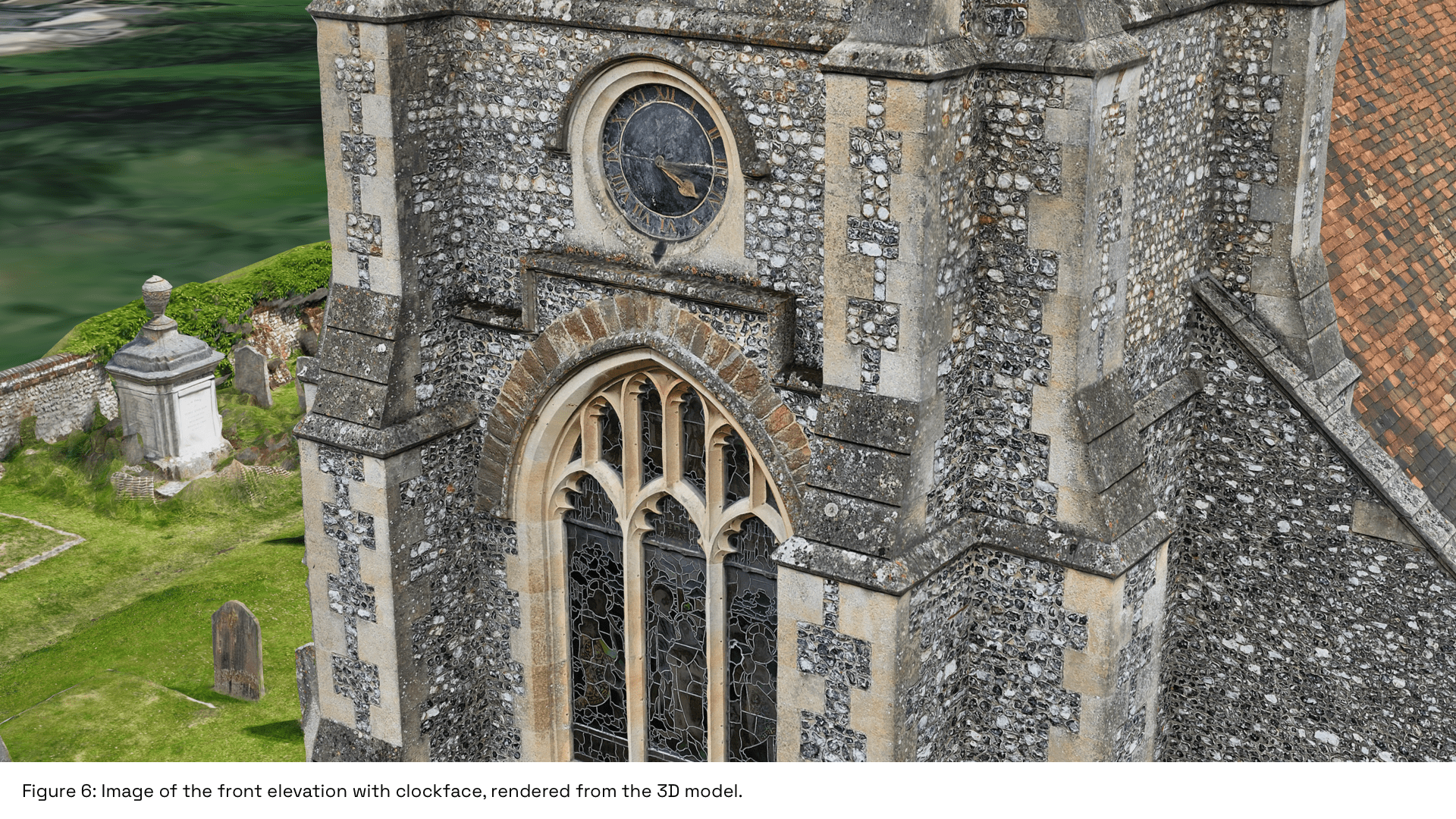 Ultra high resolution 3D building model of a structure created from drone-derived photogrammetry