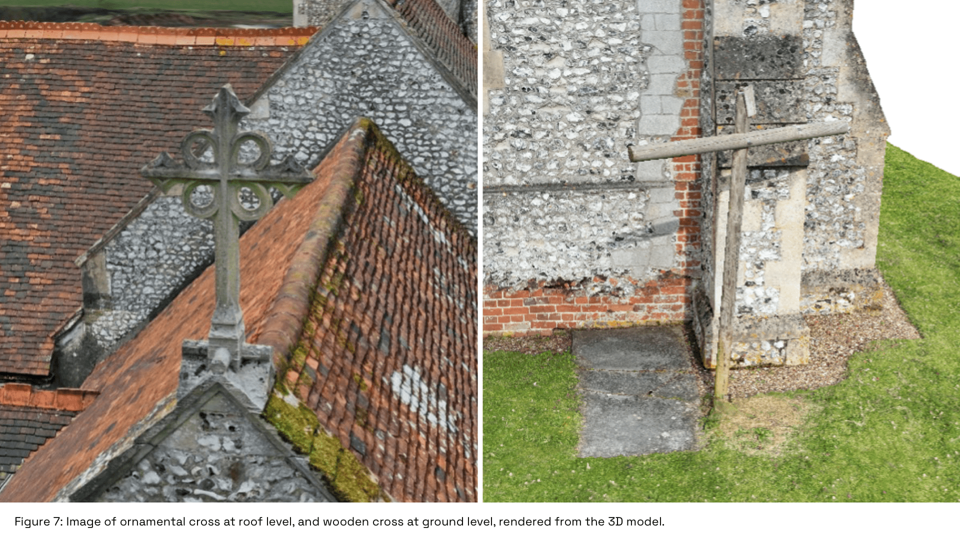 Ultra high resolution 3D building model of a structure created from drone-derived photogrammetry