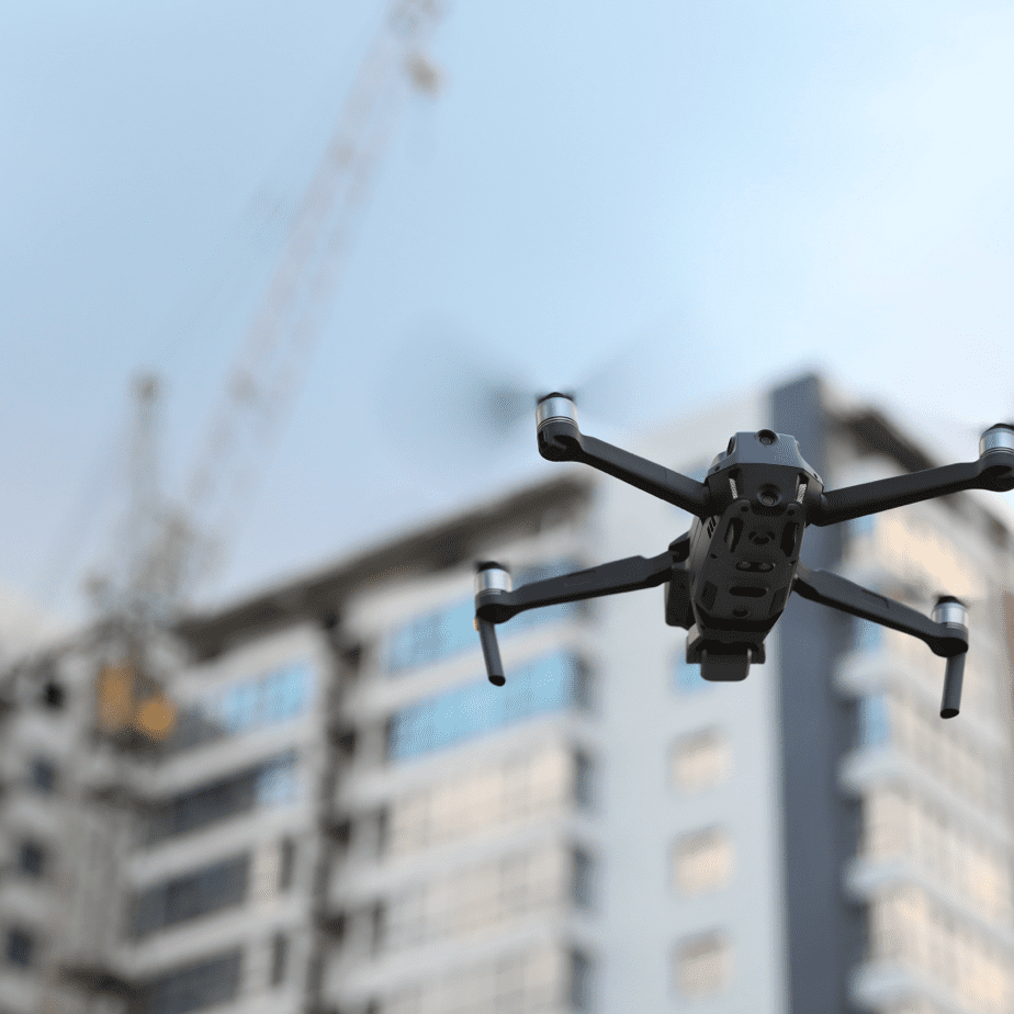 High-precision 3D mapping captured by drone over UK built and natural environment using LiDAR and photogrammetry for centimeter-level accuracy.