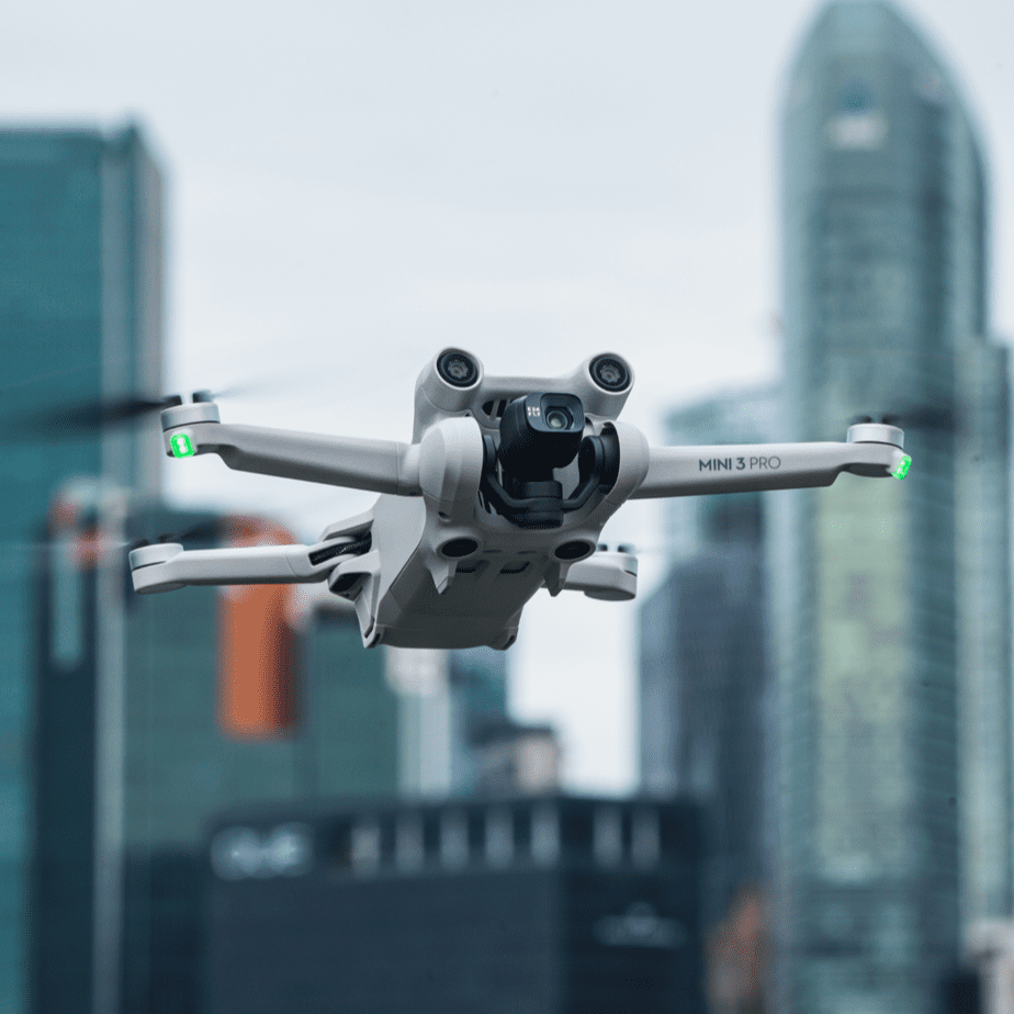 High-resolution aerial survey captured by drone over UK commercial property, providing accurate mapping and inspection data by Survey Air.